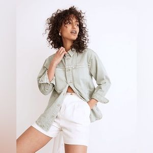 Madewell Denim Ames Oversized Shirt-Jacket